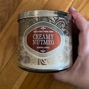 Creamy Nutmeg Holiday BBW Candle